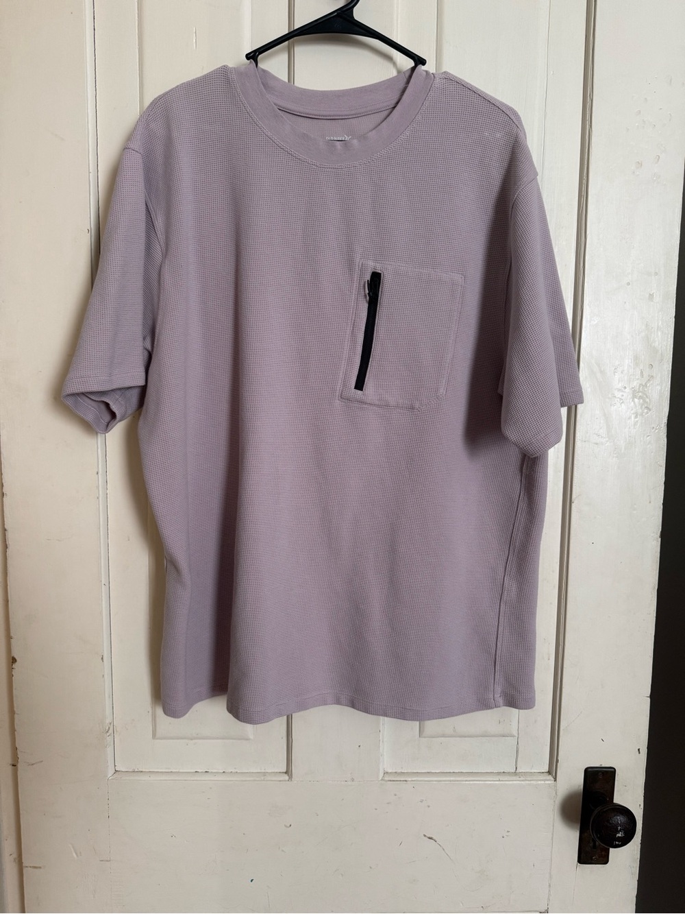 Old Navy Men's Short Sleeve Pocket Tee in Light Lavender